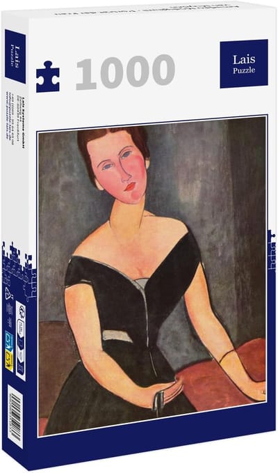 Legpuzzel 1000 stukjes - Kunstpuzzel Portret - Ontspannend Tijdverdrijf - Gedetailleerd Kunstwerk - 1000 Stukjes