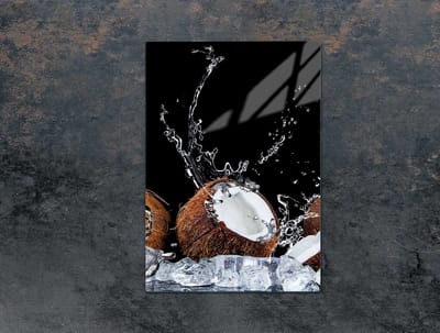 TMK ArtDeko - Snijplank - Kokos - 35x52 cm - Gehard Glas