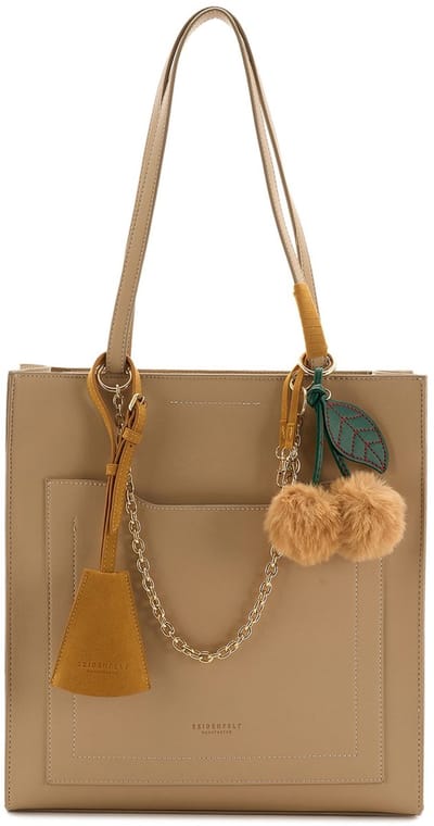 SEIDENFELT MANUFAKTUR shopper Lyby Shopper Warm Beige