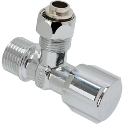 Sanivesk Hoekstopkraan 1/2fx15 Chroom