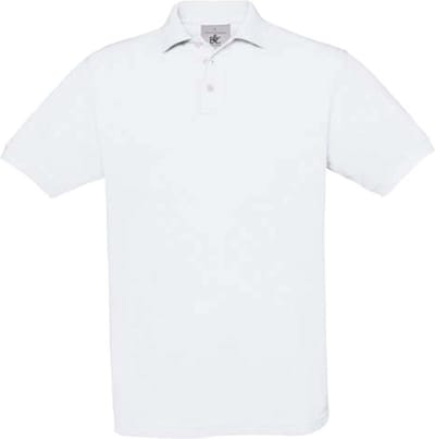 B&C Safran Polo Shirt CGSAF - White - XXL