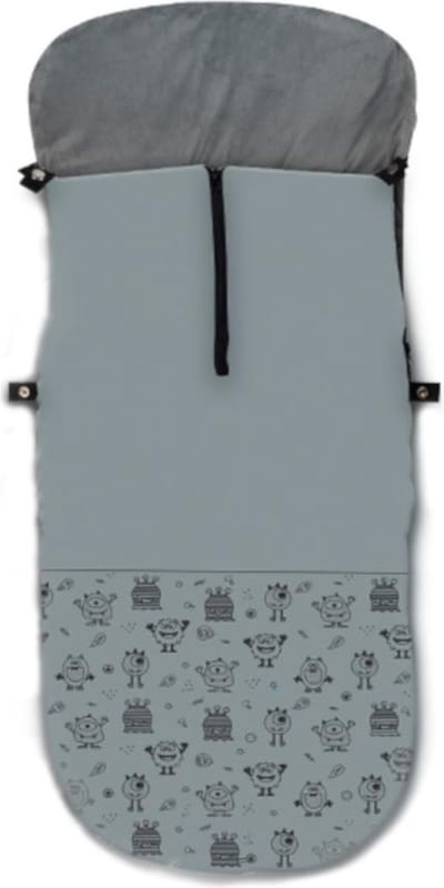 Gamberritos Voetenzak Junior 105 X 50 Cm Polykatoen Donkergrijs