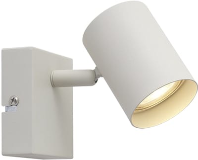 QAZQA jeana - Moderne Plafondspot | Spotje | Opbouwspot - 1 lichts - L 8 cm - Beige - Woonkamer | Slaapkamer | Keuken