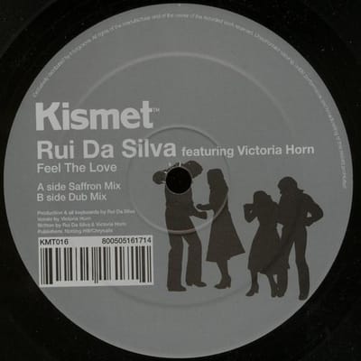 12-inch Plaat RUI DA SILVA, VICTORIA HORN - Feel The Love KMT016 Kismet 2003 Europa Dans & Electronica Gebruikt black