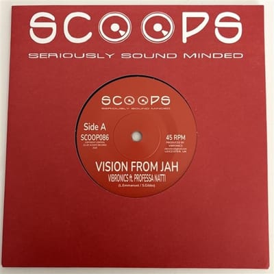 Vibronics / Professa Natti - Vision From Jah (10" LP)