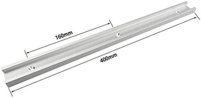 Dailygoods- T-nut Type 75 - Aluminium - T-rails - Schuiftemplate - DIY Werkbank - 400mm - Corrosiebestendig - T-rail