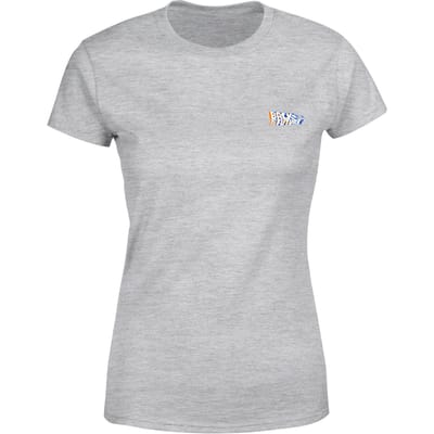 Back To The Future Women's T-Shirt - Grey - XS
