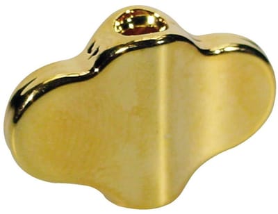 Boston BUT-39-G Mechaniekknoppen Metaal Verguld 23 x 16 mm, 6 Stuks