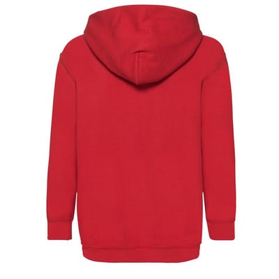 Fruit of the Loom Kinder/Kids Klassieke Hoodie (Rood)