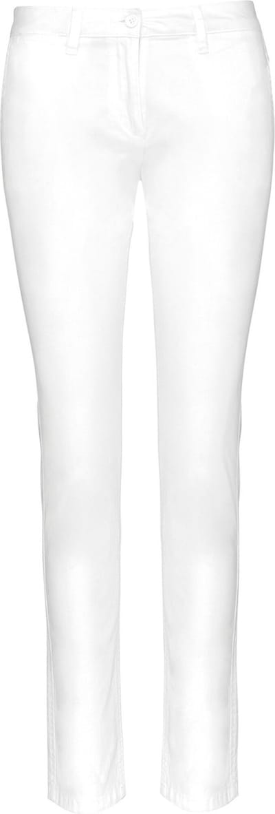 Kariban Dameschinobroek K741 - White - 46 NL (48 FR)