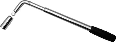 SW-Stahl 02105SB wielmoersleutel I uitschuifbaar van 37 cm tot 53 cm I autowielsleutel I wiel- en bandengereedschap I bandensleutel I autobandenwisselgereedschap