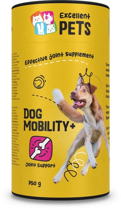 Excellent Pets Dog Mobility Plus 750 gram met 500 gram Snacks