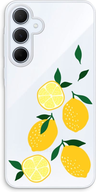 Case Company® - Hoesje geschikt voor Samsung Galaxy A35 hoesje - You're my lemon - Soft Cover Telefoonhoesje - Bescherming aan alle Kanten en Schermrand