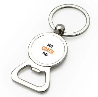 Akyol - best coach ever flesopener - Coach - de beste coach - sport - verjaardagscadeau - verjaardag - cadeau - cadeautje voor coach - coach artikelen - kado - geschenk - gift - 9 bij 3 cm