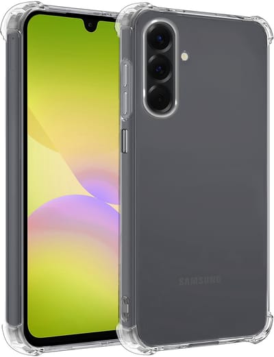 Hoesje - Geschikt voor Samsung Galaxy A26 - Sterk & Shockproof - Siliconen Case - Back Cover - Telefoon Hoes Shock Proof - Telefoonhoesjes - Transparant