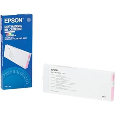 Epson T411 inktcartridge licht magenta (origineel)