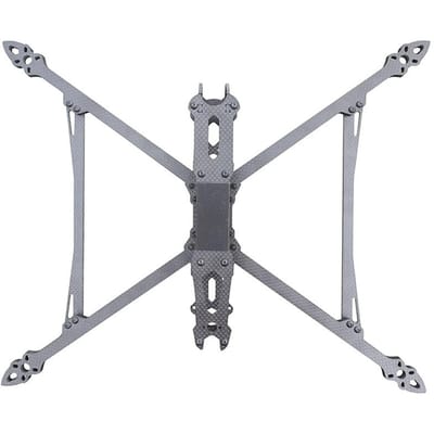 MAK4 V2 MARK4 FPV Drone Frame Kit 10inch 427mm Koolstofvezel voor Afstandsbediening FPV Freestyle Lang 8 Inch grijs