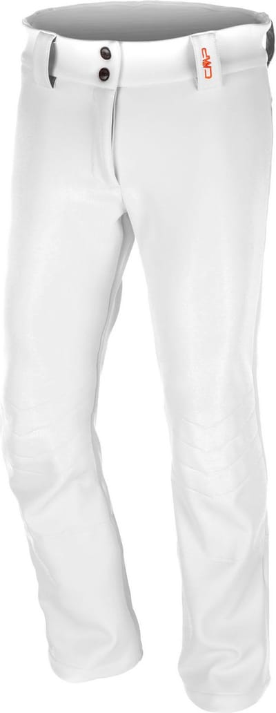 CMP Woman Long Pant With Inner Gaiter - Bianco - Wintersport - Gevoerde broeken - Skibroeken