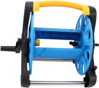 Tuinslanghouder - Slanghaspel - Tuin water geven - Met opbergruimte - 35 meter - Blauw