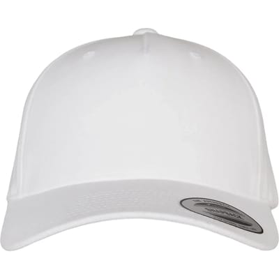 Urban Classics - YP CLASSICS 5PANEL PREMIUM CURVED VISOR Snapback Pet - Wit