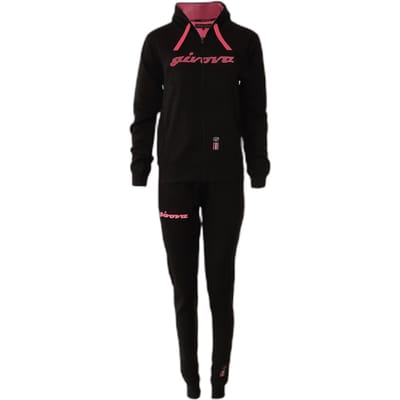 Glinsterend trainingspak met capuchon voor dames Givova 105