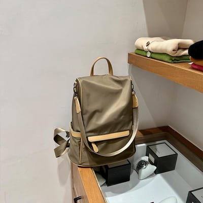 Anti-diefstal Rugzak Dames Super Populair Mode Pendelaar Oxford Stof Kleine Rugzak Eenvoudige Canvas Schooltas
