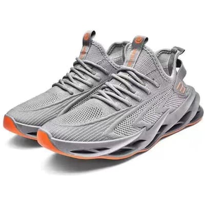 Schoenen Heren Nieuwe Stijl Trend Herenschoenen Ademend Veterschoenen Hardloopschoenen Koreaanse Versie Lichtgewicht Casual Sportschoenen Heren 39 gray