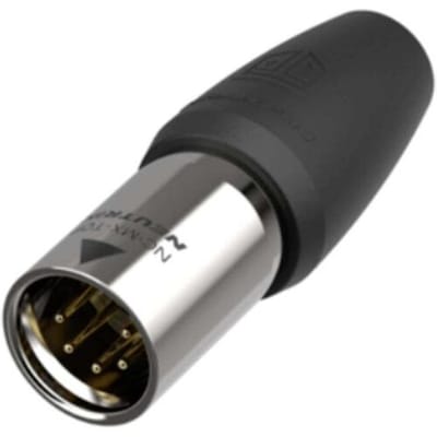 Neutrik NC5MX1-TOP XLR-connector Stekker, recht Aantal polen: 5 Zwart 1 stuk(s)