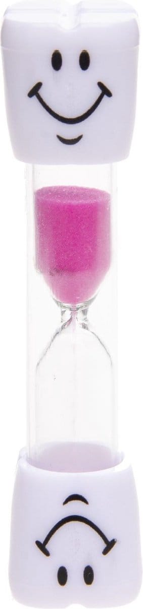 Zandloper - badkamer douche - spelletjes timer - roze - 3 minuten