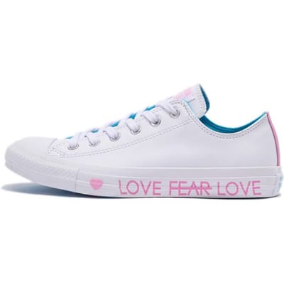 Converse All Star Love The Progress OX Baskets Casuales Légères Basses pour Femmes 164558C 37 white