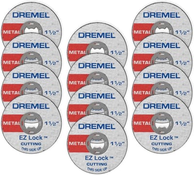 Dremel EZ456B 12-delige Set 1 1/2 Inch Snijwielen voor Rondbewerkingsgereedschap
