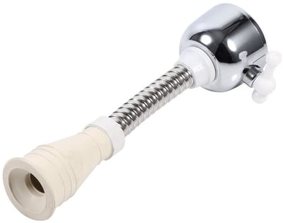 Dailygoods- Kraanmondstuk 360° Draaibaar - Waterbesparende Beluchter - Verstelbare Kraanslang - Stevig ABS-materiaal - Totale Lengte 18 cm - Inclusief Filter - Kraanbeluchter