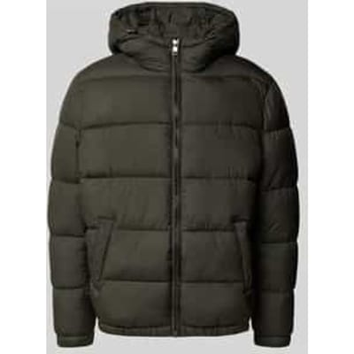 Buffer jacket met capuchon en steekzakken