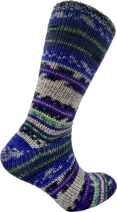 The Sockmaker sokken heren 41-46 - 1-pack Knitted - duurzaam - Merino - Blue