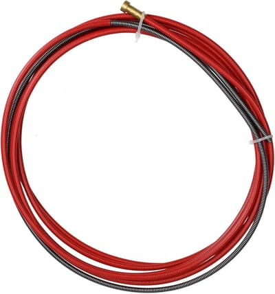 MIG Lasvoering - Toortsdraad - Metaal Bewerken - Staal Kunststof Gecoat - 3 Meter - Rood