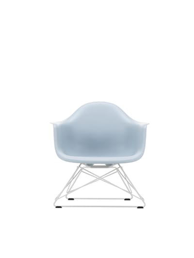 Vitra Outdoor Eames Plastic Chair LAR - ijsgrijs RE - ijsgrijs RE - wit