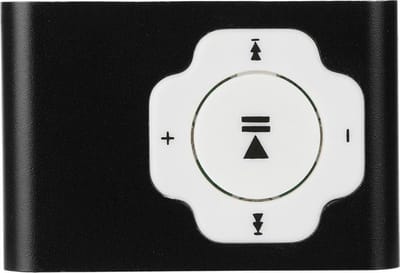 Mini mp3 speler | inclusief usb data kabel | geschikt voor micro sd-kaart (exclusief) | zwart