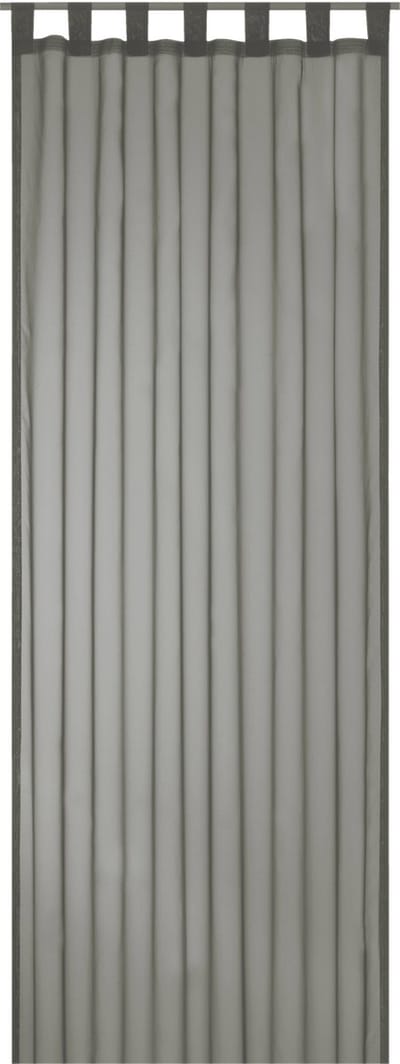 Elbersdrucke Gordijn met lussen Feel Good Uni 255x140 cm grijs