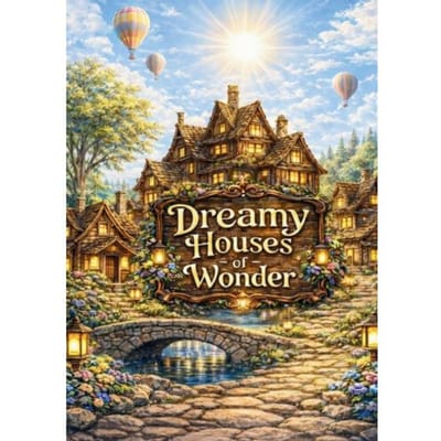 Dreamy Houses Of Wonder - Mrds Coloring Books