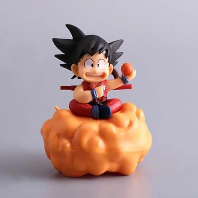 Figurine de dessin animé Anime Dragon Ball Z Jouets Poupée Kawaii Modèle Goku Accessoires Jouet Cadeau Figurines d'action Loisirs black