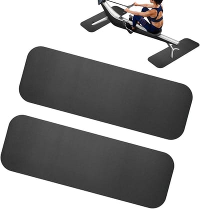 Loopbandmat - Fitnessmat - Bescherming Vloer - Antislip Demping - 65x180 cm - Zwart