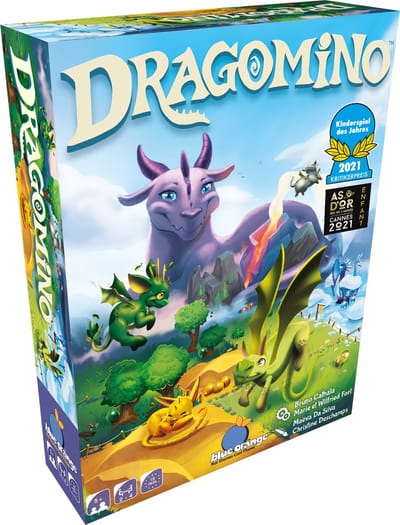 Dragomino FR/NL - Geronimo Games - Blue orange - Familiespel - Vanaf 5 jaar oud - van 2 tot 4 spelers