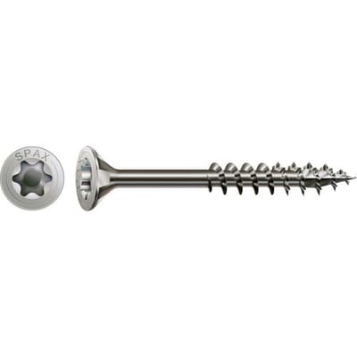 SPAX 0197000400403 R 88091 Senkkopf T-STAR TG Houtschroef 4 mm 40 mm T-STAR plus 88091 RVS A2 200 stuk(s)