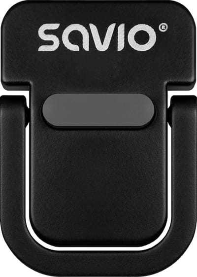 Savio PB-04 laptopstandaard Zwart