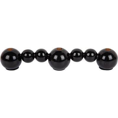 Present Time Kandelaar Bubbles Straight - Zwart - 41x7x7cm - Scandinavisch - IJzer