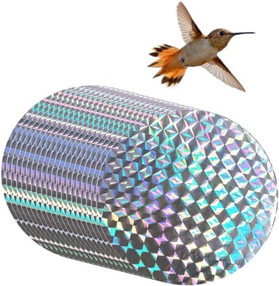 Set van 2 (40 stuks) ronde anti-botsingsraamstickers - Vogelwerend - 7,5 cm - Vogelwerend - Laserreflecterend