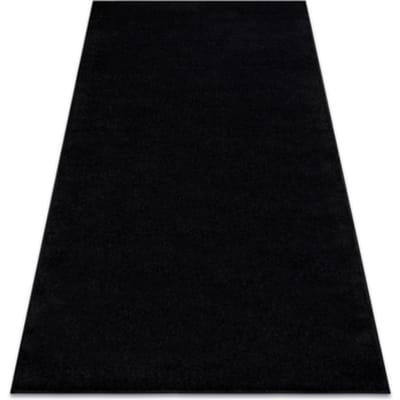 Kleden Rugsx ETON PLUS tapijt zwart, eenkleurig, uniform, effen 100x150 cm