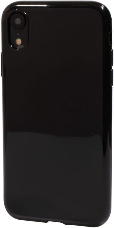 Mobiparts hoesje geschikt voor Apple iPhone XR - Zacht TPU - Schokabsorberend TPU - Grip Coating - Zwart