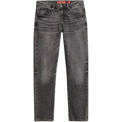 Superdry - Vintage slimfit jeans van biologisch katoen met rechte pijpen - Heren - Jeans