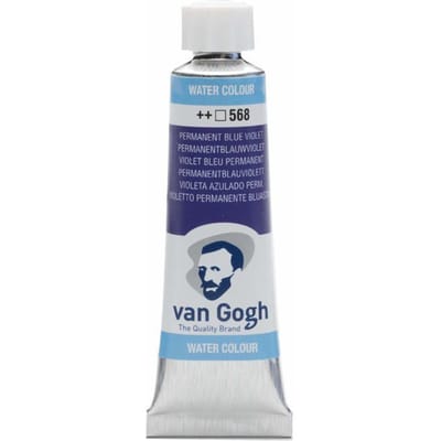 Van Gogh Aquarelverf Tube - 10 ml 568 Permanentblauwviolet